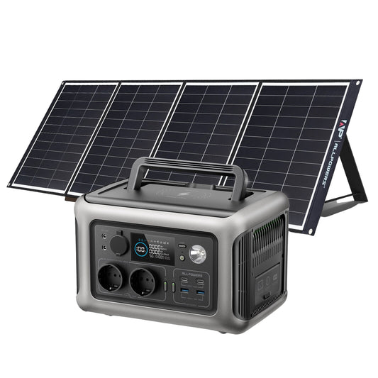 Powerstation with Solarpanel - ZestyEV